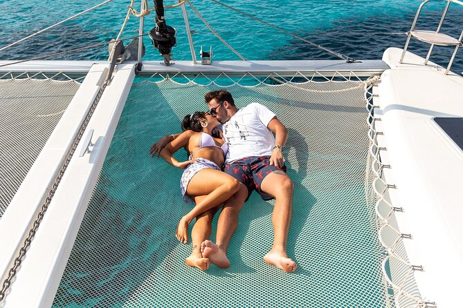 Balos & Gramvousa Luxury Catamaran Sailing Cruise from Kissamos - A Proper Mediterranean Lunch at Sea
