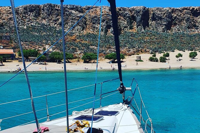 Balos Shared Catamaran Cruise (small groups up to 10 or 22ppl) - Two hours at Balos Lagoon