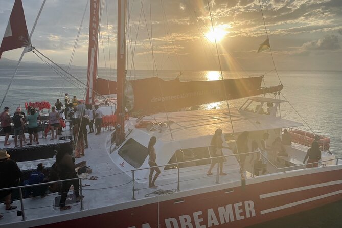 Bamboo Rafting, Catamaran Party Cruise and Ricks Cafe - Who will enjoy this Jamaica combination