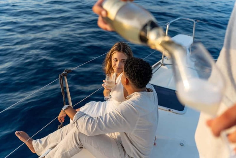 Barcelona: Catamaran Cruise w/ Sailing, Wine, & Tapa - Key points to know before booking