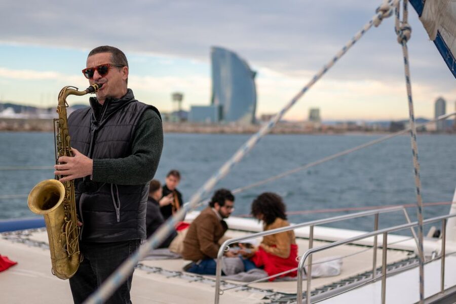 Barcelona: Catamaran Cruise with optional Live Jazz Music - Sailing, wind, and what the sea actually feels like