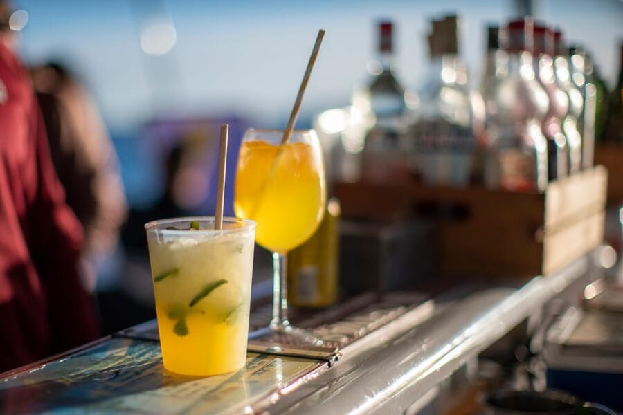Barcelona: Catamaran Cruise with optional Live Jazz Music - Drinks, snacks, and the onboard bar