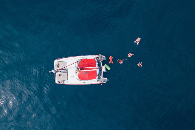 Barcelona Catamaran Cruise with Tapa & Drink Included - The tapa and drink are modest but useful