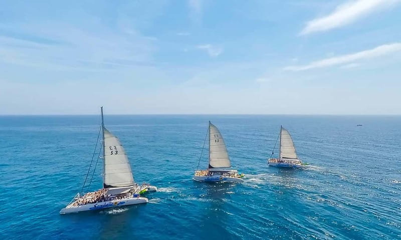 Barcelona: Catamaran Party Cruise with BBQ Meal - What the Barcelona catamaran cruise is really like