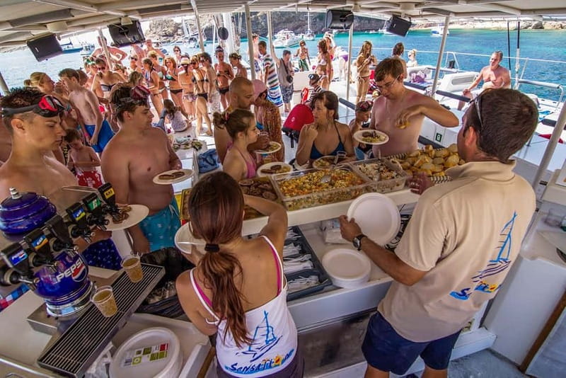 Barcelona: Catamaran Party Cruise with BBQ Meal - BBQ lunch and what to expect on your plate