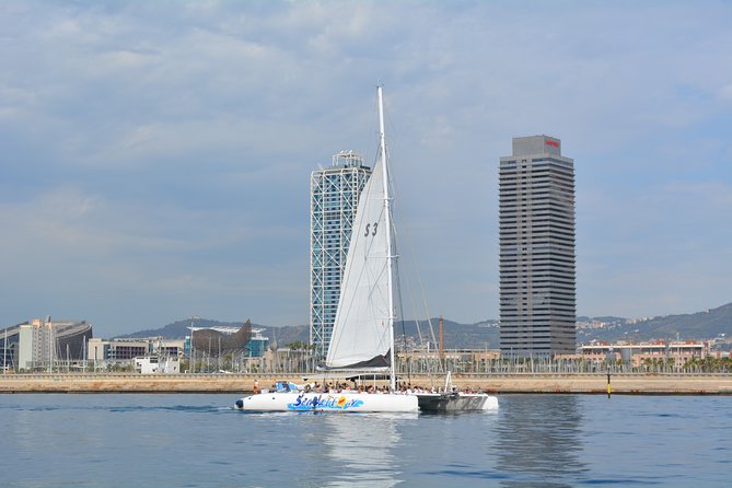 Barcelona Catamaran Party Tour For Young People - The swimming stop is the strongest feature