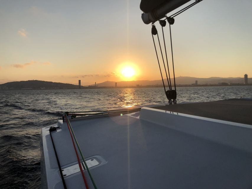 Barcelona: Private Catamaran Sailing with Drinks and Snacks - Port Olímpic is a practical starting point