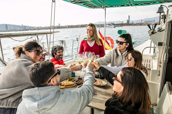 Barcelona Private Catamaran, Snacks and Cava, Sunset Option - What $159.65 per person gets you