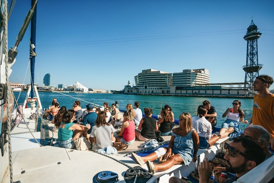 Barcelona: Sunset Catamaran Cruise with Live Music - Comfort, Seating, And Weather