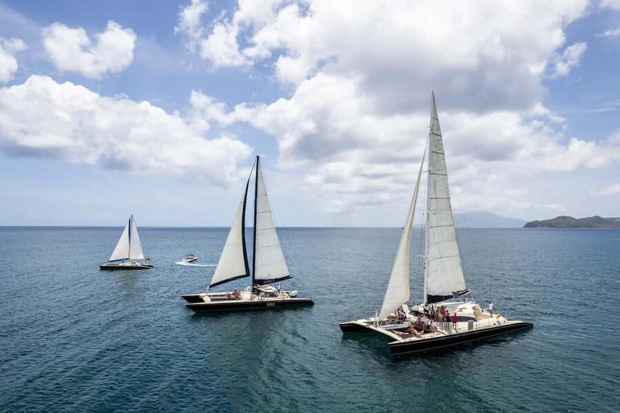 Basseterre: St. Kitts and Nevis Catamaran Tour with Lunch - Setting Out From Port Zante in Basseterre
