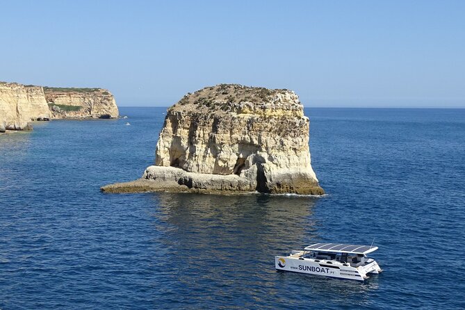 Benagil Caves & Coast from Portimão on an Eco-Friendly Catamaran - The optional swim and the ride home