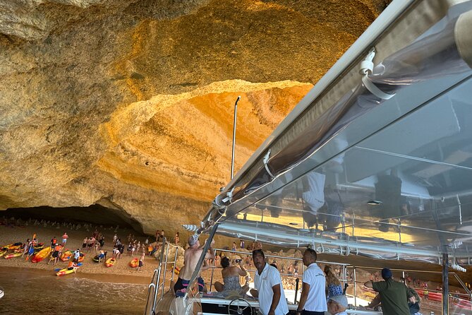 Benagil Caves & Coast from Portimão on an Eco-Friendly Catamaran - Leaving Portimão and passing Fort of Arade