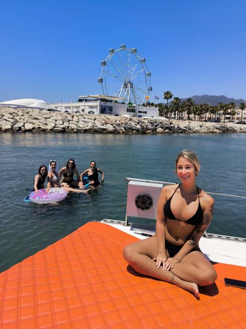 Benalmádena: Private Catamaran Party Cruise - What the private boat setup changes