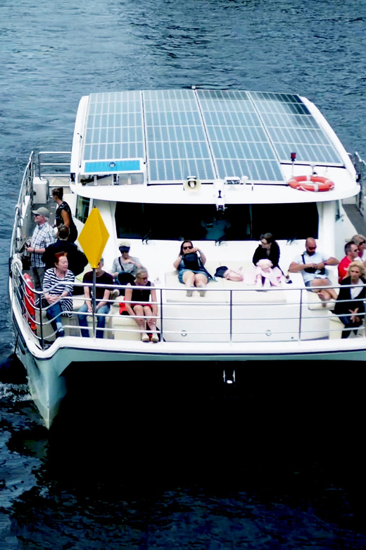 Berlin: Exclusive Boat Tour on a Solar-Powered Catamaran - Boarding beside Oberbaumbrücke