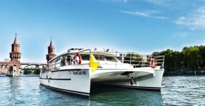 Exclusive Boat Tour on a Solar-Powered Catamaran