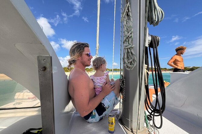 Best Sailing Catamaran, Beach and Snorkel - Cruise Ship Friendly - Little Bay brings the first water stop