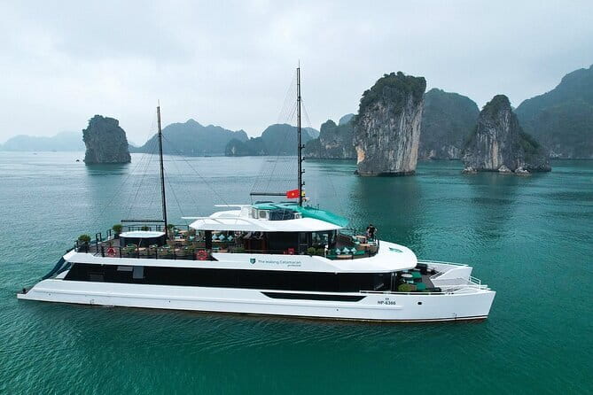 Best Selling Catamaran Cruise Premium Day Trip Explore Halong Bay - Key things to know before booking