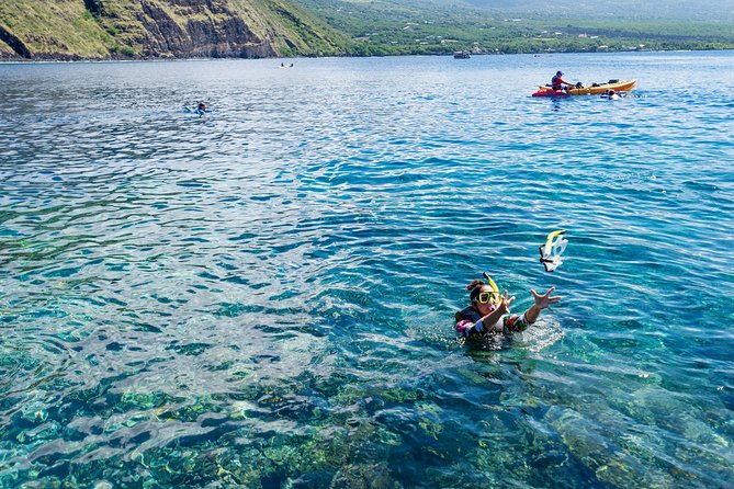 Big Island: Captain Cook Snorkel On A Power Catamaran With Lunch - The ride south along Kona’s volcanic coast
