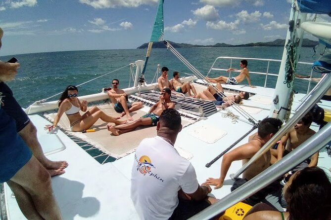 Blue Dolphin Catamaran Snorkeling Sunset Cruise from Tamarindo - Meeting at El Chiringuito in Tamarindo