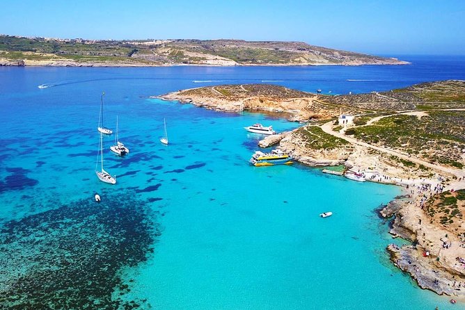 Blue Lagoon, Beaches and Bays Catamaran Sailing Tour - Ghajn Tuffieha Bay and Popeye Village