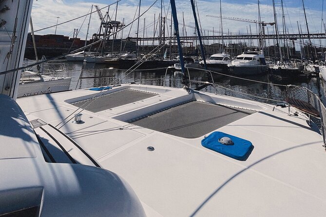 Boat Rental on a Luxurious Catamaran in Lisbon - Cristo Rei across the river