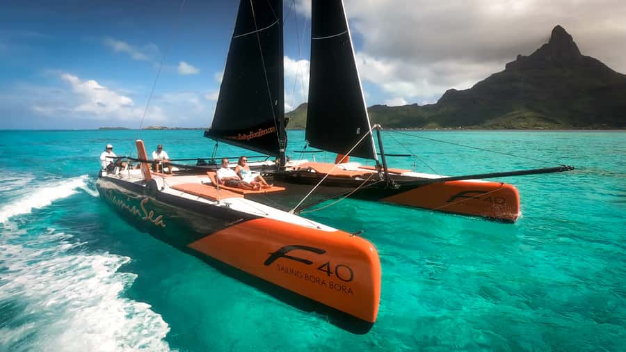 Bora Bora: Half Day Catamaran Sailing & Snorkelling - Vitamin Sea turns the ride into the main event