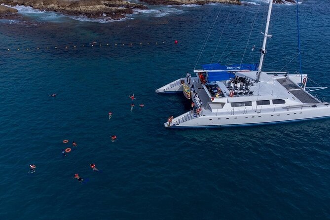Cabo San Lucas Catamaran Cruise: Snorkel or Sunset Adventure - Pelican Rock and the daytime snorkeling stop