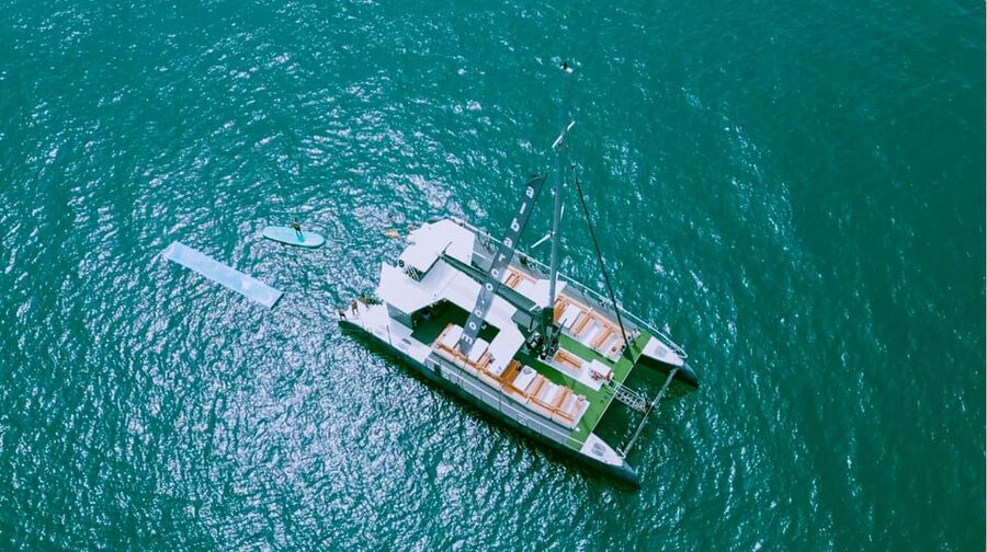 Cádiz: Sunset Catamaran Cruise Tours - A modern catamaran built for open views