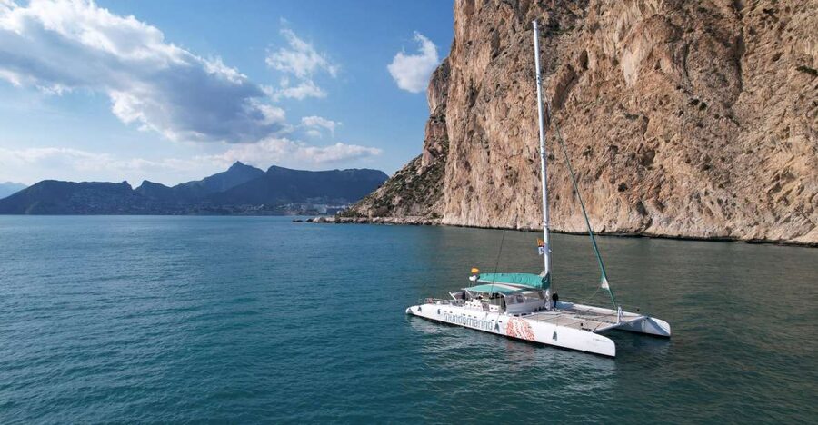Calpe: Catamaran Tour with Optional Swim Stop - Setting out from Calpe port