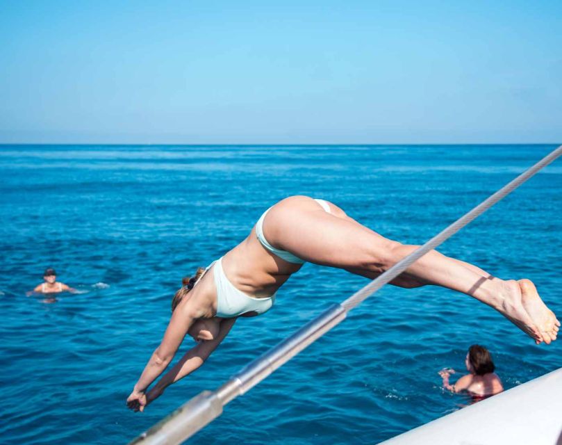 Calpe: Catamaran Tour with Optional Swim Stop - Choosing the swim stop