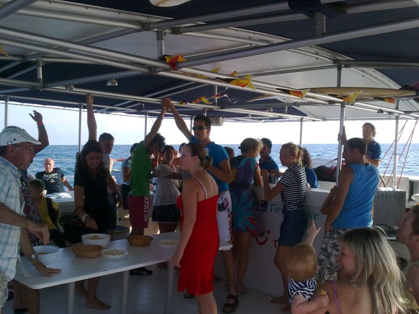 Cambrils: Costa Dorada Catamaran Day Cruise with BBQ Lunch - Lunch on board: useful, but keep expectations modest