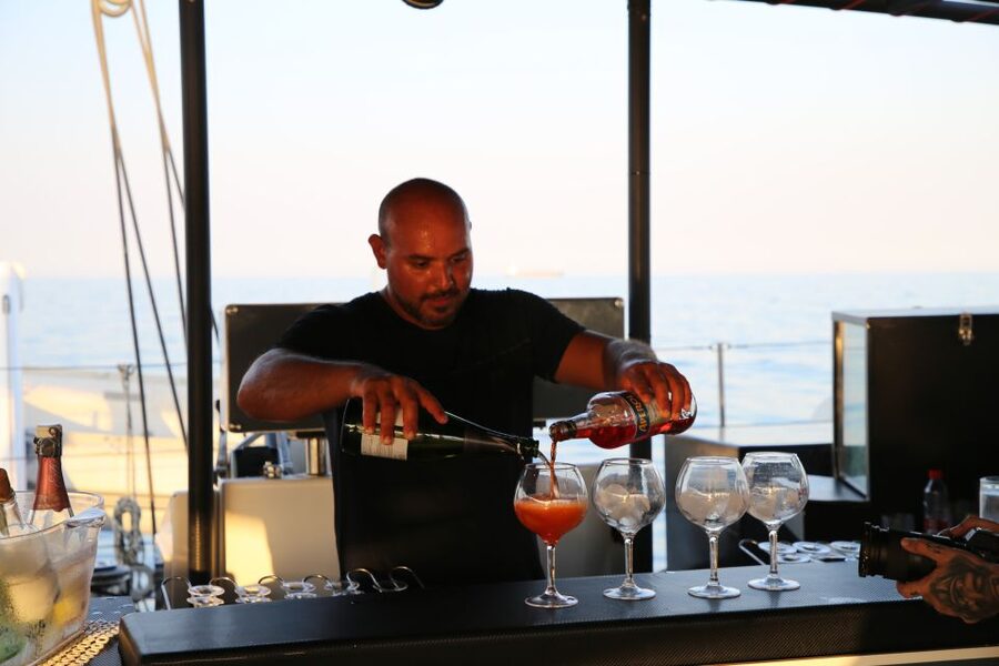 Cambrils: Sunset Catamaran Cruise & Drinks w/ Sunbed - What the $42 price really buys you
