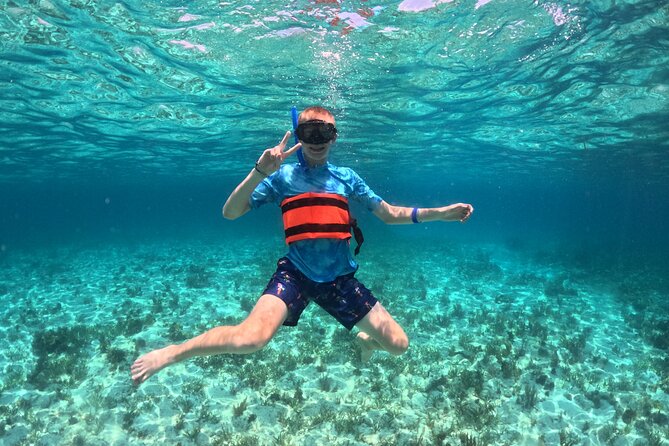 Cancún Catamaran to Isla Mujeres + Snorkel, Open Bar & Lunch - The snorkeling stop: fun, but not the main event