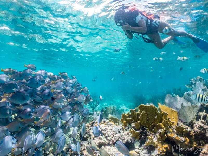 Cancun: Half Day Private Catamaran to Isla Mujeres - Isla Mujeres beach time and turquoise water