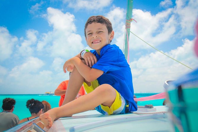 Cancun Half-Day Sailing Catamaran Cruise to Isla Mujeres - Sailing across Cancun’s clear water