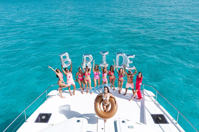 Cancun: Private Catamaran Bachelorette Party – 51' Leopard - What the four-hour Cancun yacht party is really like