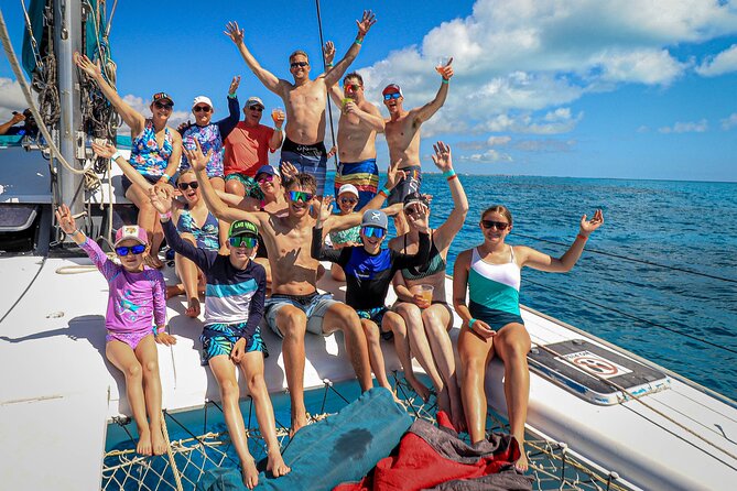 Cancun Private Catamaran to Isla Mujeres with Buffet & Open Bar - Buffet lunch at a private beach club