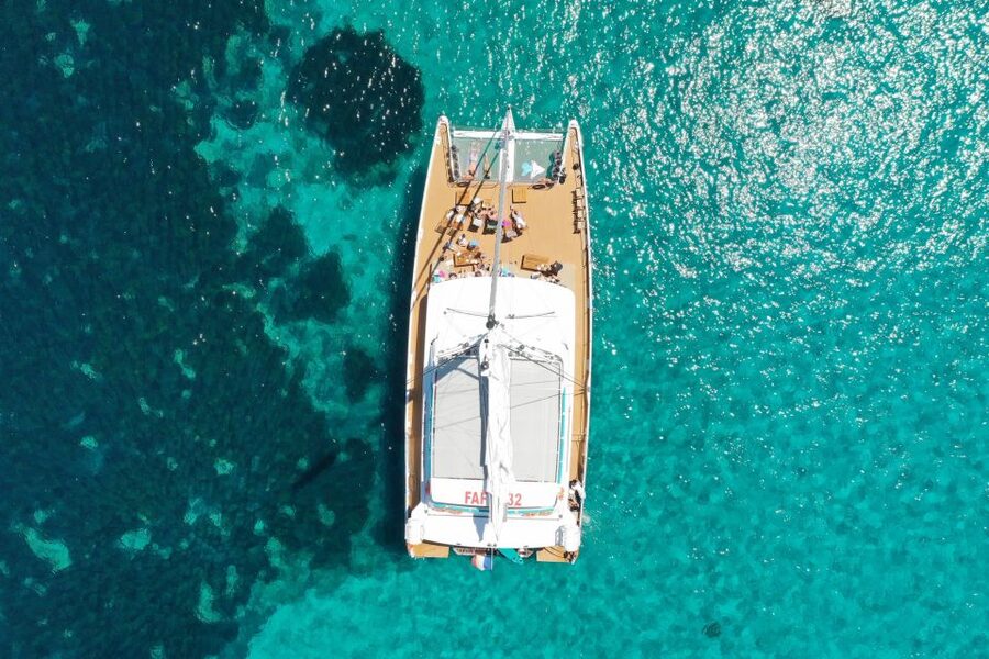 Cannes: Half-Day Catamaran Cruise with Lunch - Kayaks, paddleboards, and simple sea fun