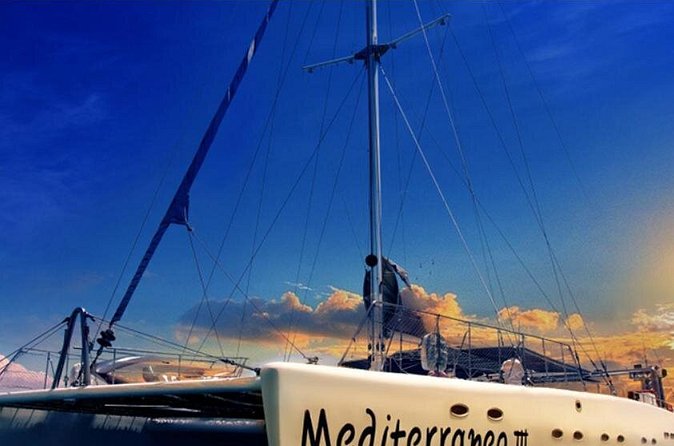 Catamaran Adults Sunset Cruise from Protaras - Blue Lagoon: the main swimming stop