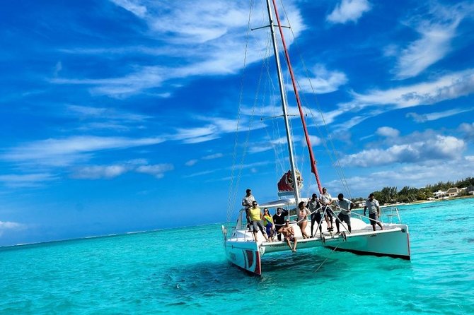 Catamaran Adventure Full Day: Ile aux cerfs,GRSE Waterfall,Snorkeling &BBQ Lunch - A full day on Mauritius’s east coast