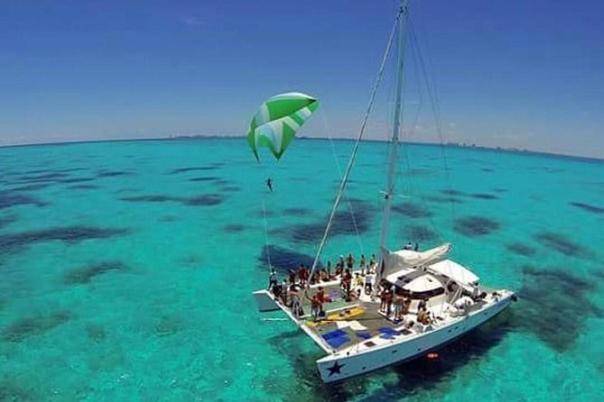 Catamaran Adventure in Cancun - Snorkeling at the Museo Subacuático de Arte