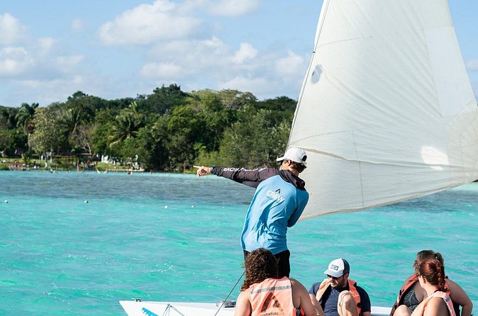Catamaran Adventure: Navigate the Seven Colors - Two swimming stops, with the captain calling the shots