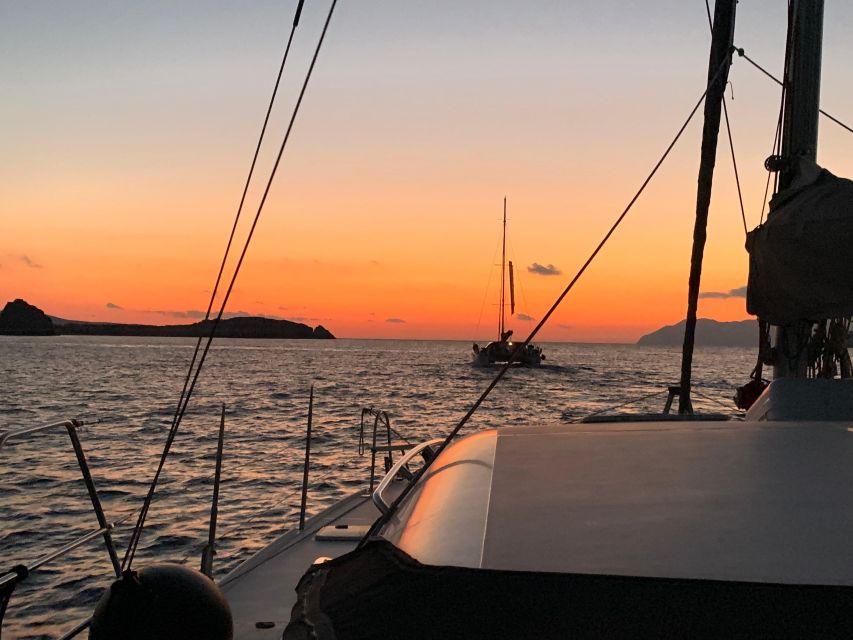 Catamaran Afternoon Cruise: Kleftiko half day with sunset - Starting at Milos Captain Black at 14:30