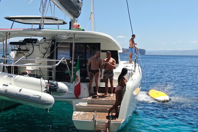 Catamaran Alghero, Catamaran Sailing Day Trip - A spacious boat with room to choose your spot