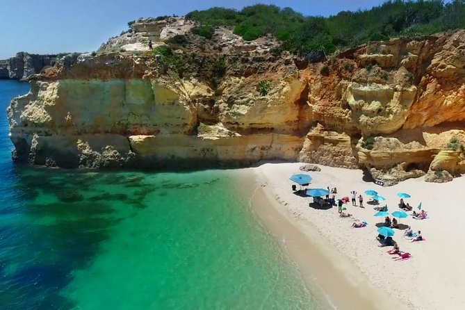 Catamaran BBQ on the Beach: Cruise to Benagil Caves - A Smoother Ride Along the Algarve Coast