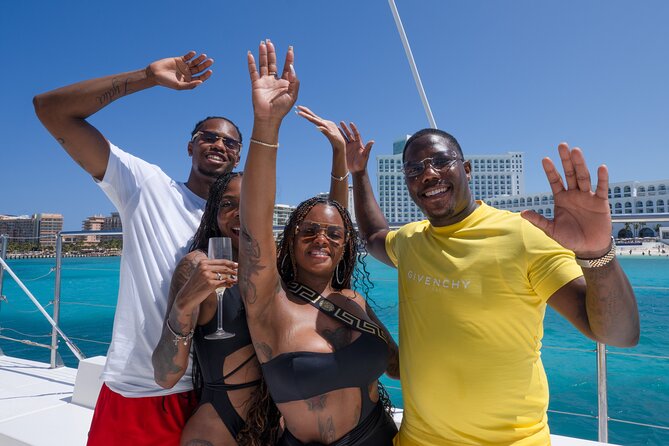 Catamaran Booze Party With Open Bar in Cancun - Leaving Marina Las Perlas at 1 p.m.
