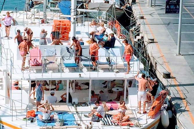 Catamaran Cruise from Limassol - Setting sail from Limassol Old Port at 9:30