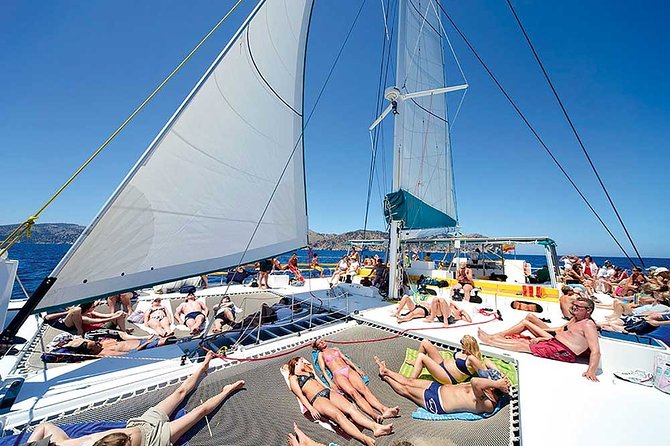 Catamaran Cruise from Port d'Alcudia with Lunch and Swim Stop - Aucanada lighthouse and the first coastal views