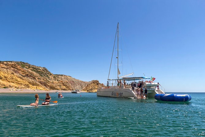 Catamaran Cruise in Lagos - Canavial, Porto de Mós, and the open coast