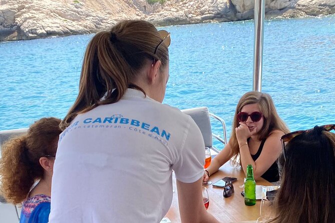 Catamaran cruise in the Frioul Archipelago in Marseille - Lunch, rosé, and the social side of the boat
